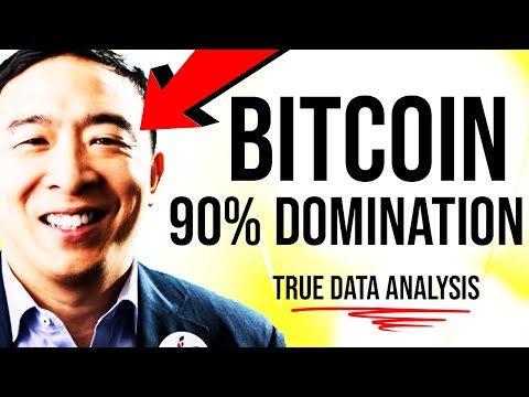 BITCOIN 90% REAL DOMINATION?!? π Andrew Yang, True Data Revealed, Money of the Internet, Altcoins
