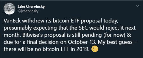 Will 2019 See Another Bitcoin ETF – Analysts Debate