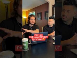“GETTING PAID TO FILM VIDEOS IS EASY, WATCH”